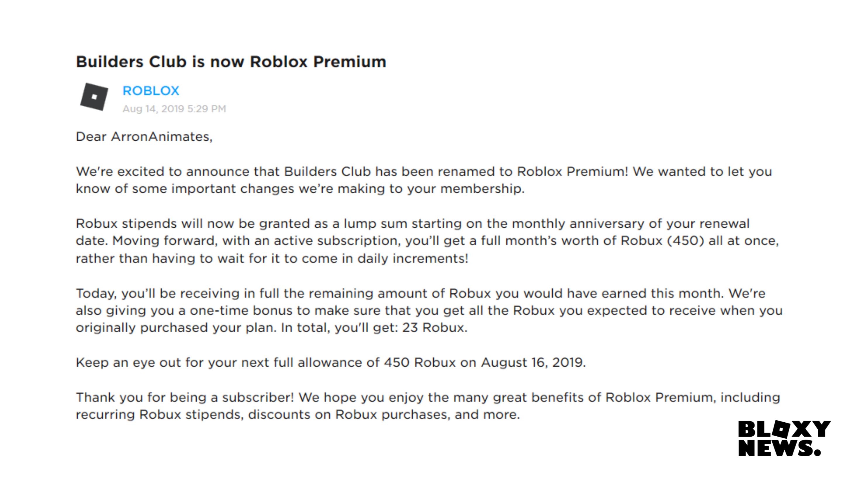 Bloxy News On Twitter Bloxynews Here Is What The Roblox Premium Page Will Look Like The Second Picture Is The Message You Will Receive When Builders Club Officially Changes To Premium - bloxy news on twitter bloxynews is getting robux a mothly fee Bloxy News On Twitter Bloxynews Here Is What The Roblox Premium Page Will Look Like The Second Picture Is The Message You Will Receive When Builders Club Officially Changes To Premium - is getting robux a mothly fee