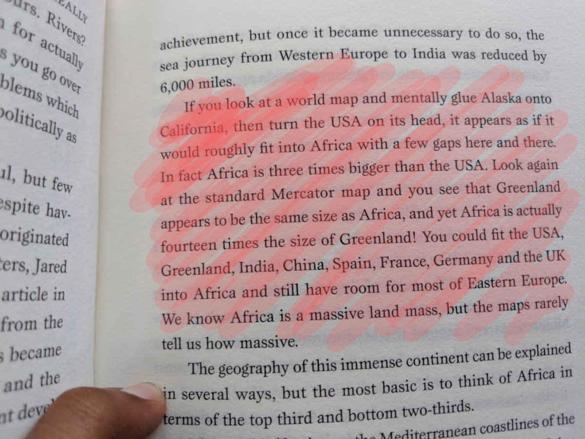 jayan_sri's tweet image. The lesson we learned and experienced in #GIS #MapProjection was also explained by @Itwitius's Prisoners of Geography book.