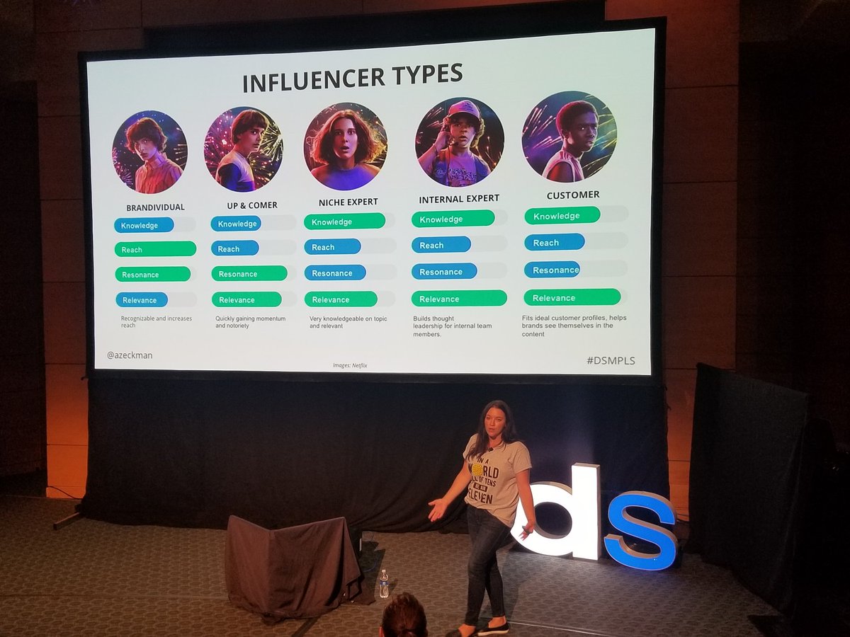 MadelineBlasbrg's tweet photo. Influencer marketing meets the upside down. Genious. @azeckman #dsmsp #digitalmarketing https://t.co/laeZHHlpk6