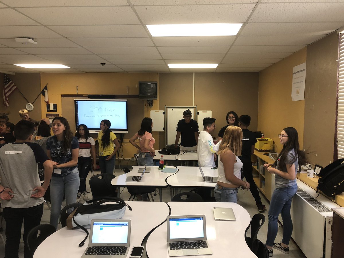 jsstevens88's tweet photo. Culture week and a stereotype activity to bring light to what happens in the world and how we can change. @Panther_NewTech https://t.co/2UPLU3wAAw