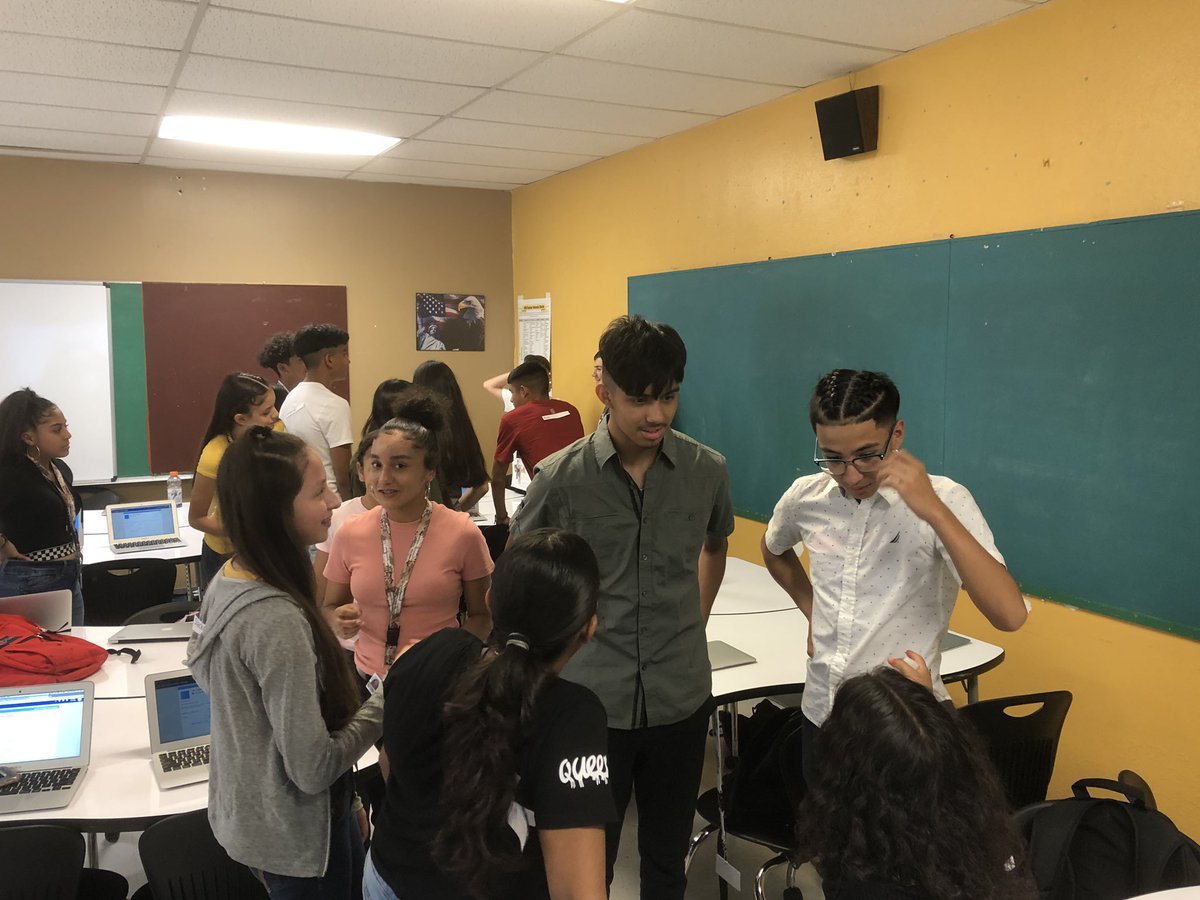 jsstevens88's tweet photo. Culture week and a stereotype activity to bring light to what happens in the world and how we can change. @Panther_NewTech https://t.co/2UPLU3wAAw