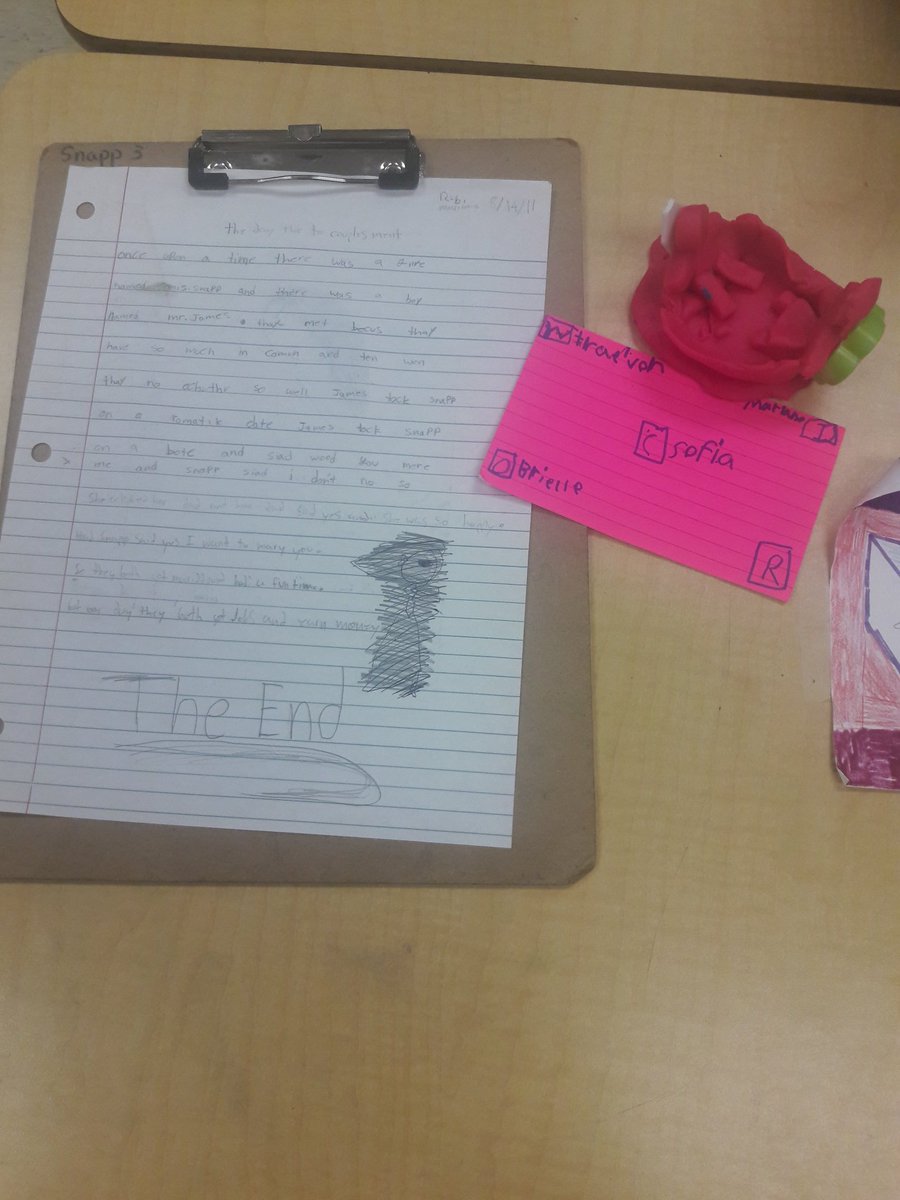 ohsnapp2teach's tweet photo. What a great 1st WICOR day for 'I' partners creating an imaginative  story with playdough with writing and presenting aloud to their classmates! https://t.co/PHDFHI4LCM