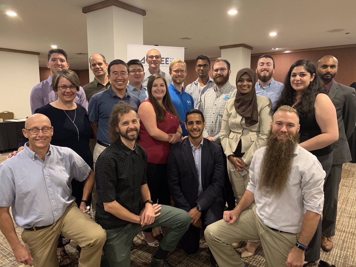 ThomasWenning's tweet photo. An incredible group of DOE’s #IndustrialAssessmentCenter students, directors and alumni out in force at the @ACEEEdc #SummerStudy19! This is an amazing group of “movers and shakers” changing the world! #EnergyEfficiency https://t.co/dg5jQMNeJW