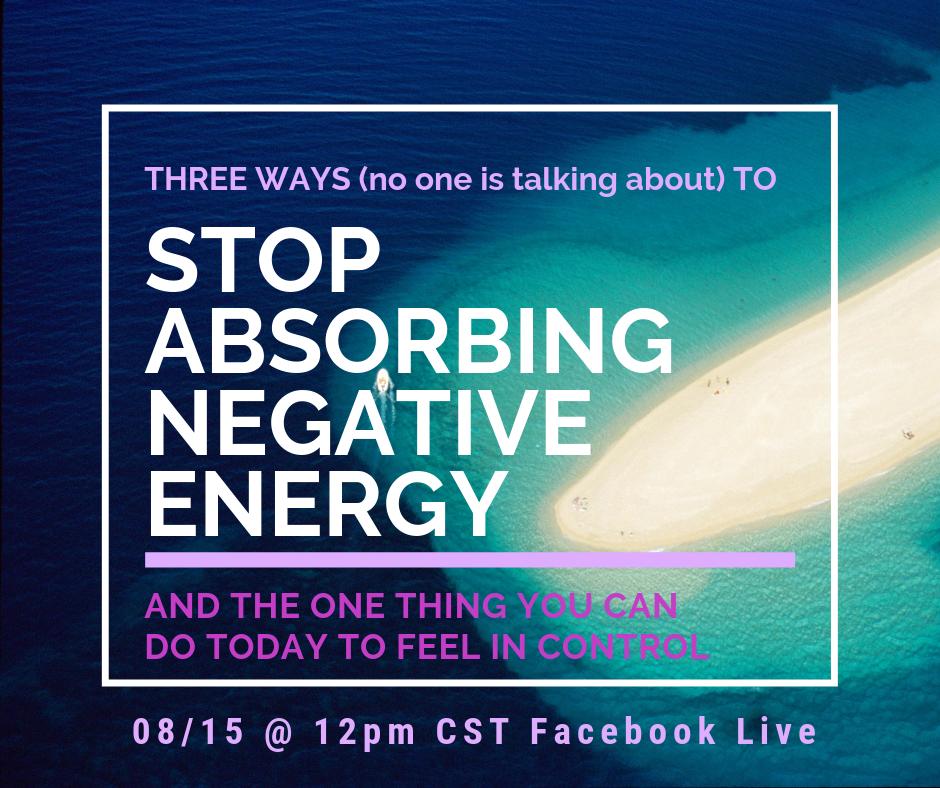BadassEmpath's tweet photo. How to STOP Absorbing Negative Energy [FREE online class] - https://t.co/8McIy1p4rk https://t.co/G5iXkRLNEw