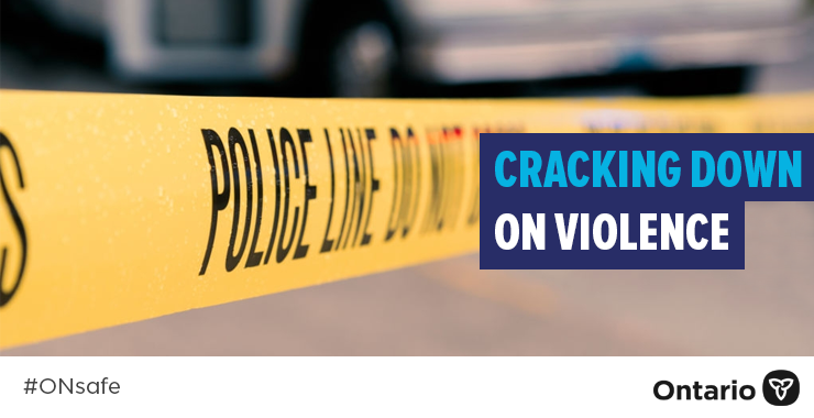ONsafety's tweet photo. Our frontline police officers work tirelessly to dismantle gangs, prevent gun violence and keep our communities safe. They have our full support. Learn more: https://t.co/RVfJFEO3YT #ONsafe https://t.co/NPKeE10rut