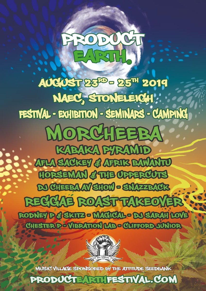 regfraternityuk's tweet photo. ProductEarthExpo & ProductEarthFestival 23-25 August bringing together the UK’s leading Hemp related industries, organisations & experts. Live music includes #KabakaPyramid #Horseman & #TheUppercuts & #ReggaeRoast @earth_product @Kabakapyramid @REGGAEROAST https://t.co/2IyKqvSpNJ https://t.co/OWQxPCF7n5