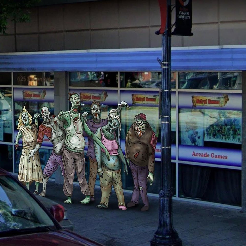 DeadSprint's tweet photo. The dead are taking over @AstralGames in Medford, OR this Saturday! Come play the monthly board game demo!
#tabletopgames #boardgame #boardgamegeek #zombie #Zombies #horror #boardgames #deadsprint https://t.co/ITByYZCJjX