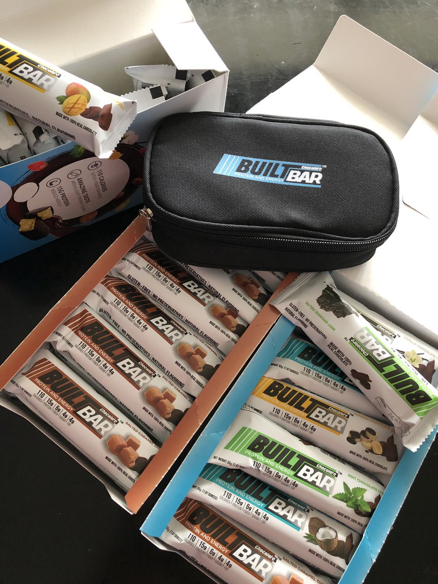KetoOver55's tweet photo. Loving the Salted caramel @bar_built! It’s my favorite. Excited to get my 2nd shipment of Built Bars #keto #ketoover55 https://t.co/SXU8BVWS0f
