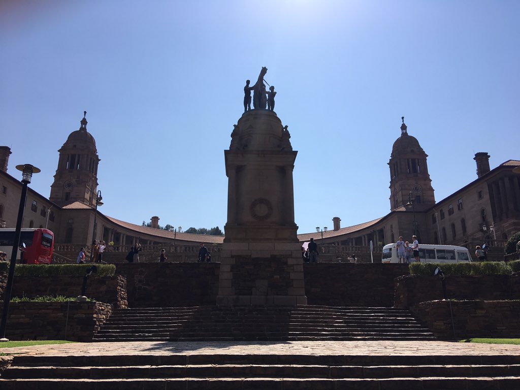 TamrynEDST's tweet photo. What a day of learning South African history at the Union Buildings, Voortrekker Monument and Lesedi Cultural Villiage....great dancing and plenty of traditional food @CranbrookSch @edwindoransport #cultureatitsbest https://t.co/uBX71yO4IN
