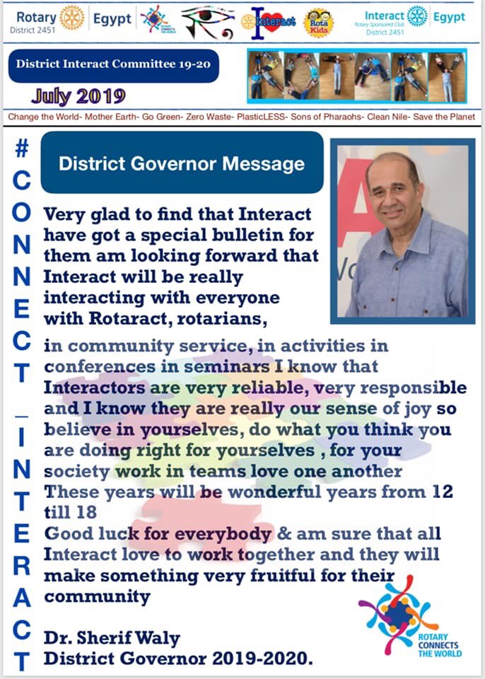 district2451's tweet photo. Interact Committee news- July..
#SimpleThings_Gr8_IMPACT
#InteractEGYPT
#InteractLegends
#Together_for_Better https://t.co/HFcikvbEG2