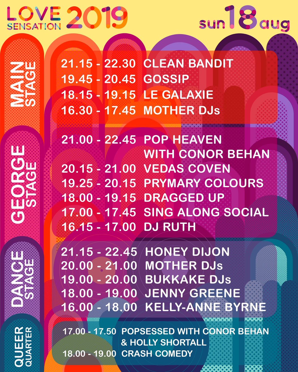 CormacCashman's tweet photo. So we announced the stage times 😂 https://t.co/OkVzz8ZqXd