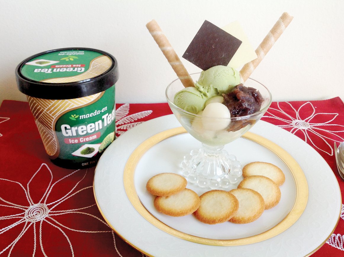 Make sweet desserts with Maeda-en Green Tea Ice Cream💚

#matcha #icecream #maedaen