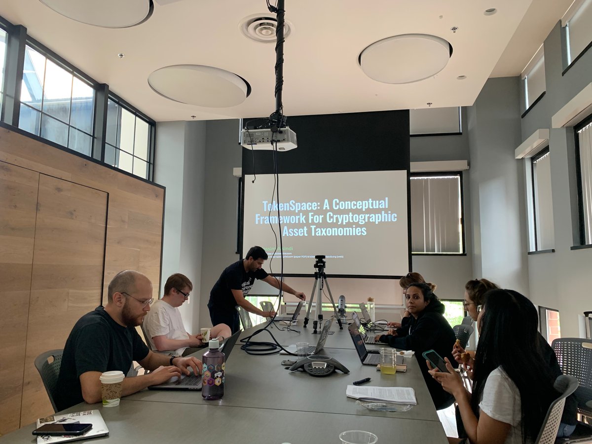 mitDCI's tweet photo. DCI's @WassimAlsindi begins his talk on #tokenspace, a taxonomy for analyzing cryptoassets across 3 main dimensions: securityness, moneyness, and commodityness.
https://t.co/4LN8PgkNFJ https://t.co/pjNKLWKj7w