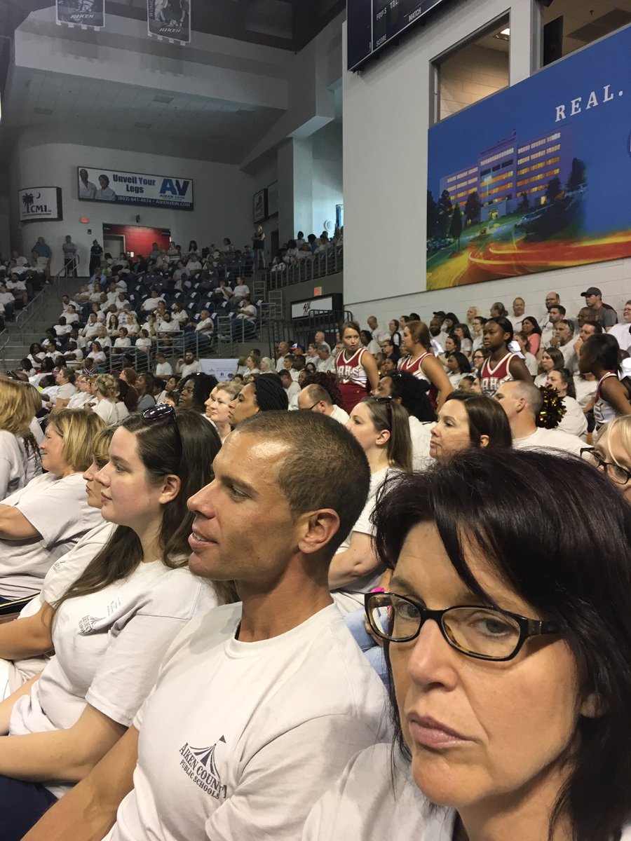 LBC enjoyed the kids and the camaraderie at the One Team Pep Rally today. We especially enjoyed our district leaders get into the spirit as they danced around in their circus attire. Aiken County Public School System is the Greatest Show on Earth. #lionpride2020