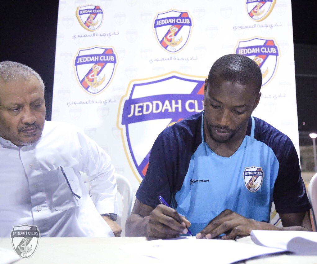 Toldojobe's tweet photo. I'm proud and honoured to join @JeddahClub_16. 

I can't wait to get started here - come on you @JeddahClub_16 https://t.co/ekfnJgnsDc