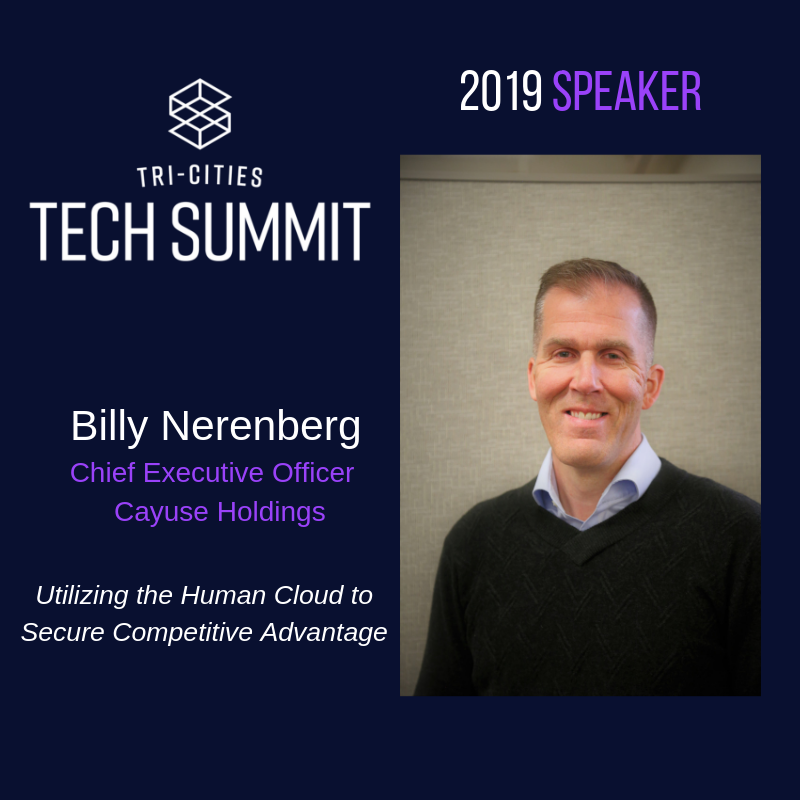 SummitTri's tweet photo. Meet Billy Nerenberg, one of our speakers at the 2019 TC Tech Summit.
Billy will be talking about “Utilizing the Human Cloud to Secure Competitive Advantage”. Get your tickets today! https://t.co/Gxx0CkQZHi #tctechsummit #origins https://t.co/F2u5hbW108