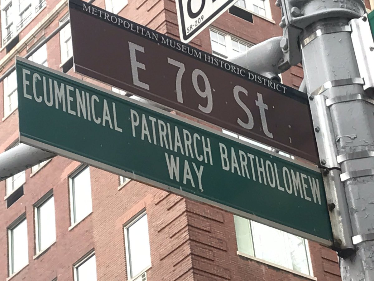 ObsBlanquerna's tweet photo. Ecumenical Patriarch Bartholomew Way on our way to #asr19 @ASReligion @ASA_Religion @EcuPatriarch @orth_acad_crete @goarch @FordhamOrthodox https://t.co/Sg7KfUBEY9