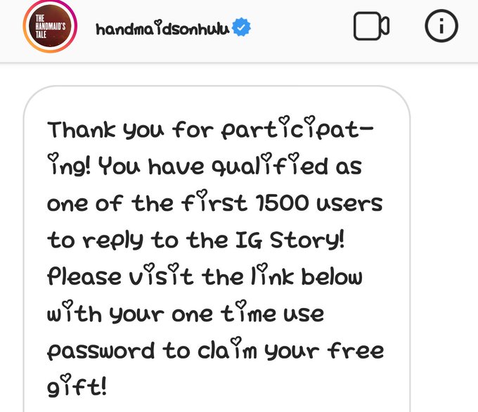 Thanks to #subreddit for #TheHandmaidsTale I will hopefully be getting these in the mail. #UnderHisEye<a href="/tag/subreddit"class="tags">#subreddit</a><a href="/tag/thehandmaidstale"class="tags">#TheHandmaidsTale</a><a href="/tag/underhiseye"class="tags"><span>#underhiseye</span></a>