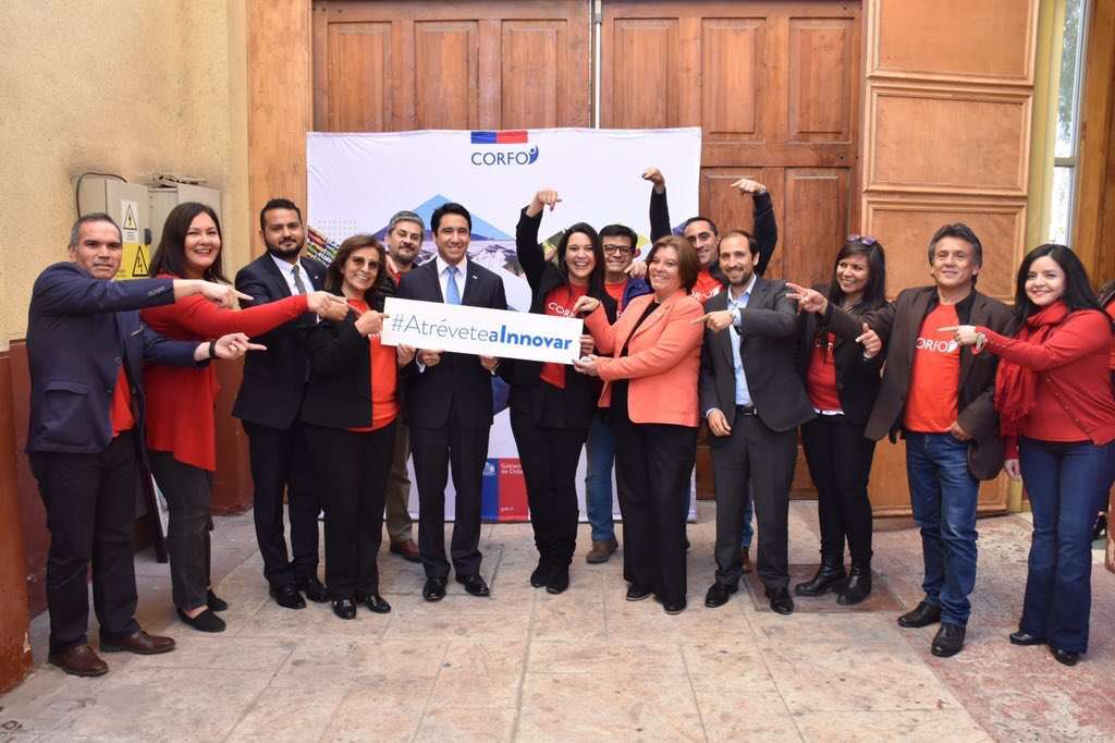 Manu_Nanjari's tweet photo. La innovación es fundamental para aumentar la productividad de la economías y mejorar la competitividad y por eso desde @Corfo junto a @Int_Atacama estamos invitando a emprendedores y Pymes a #AtreveteaInnovar para contribuir a su crecimiento, desarrollo y resolver desafíos país. https://t.co/UtSMuHO2VO