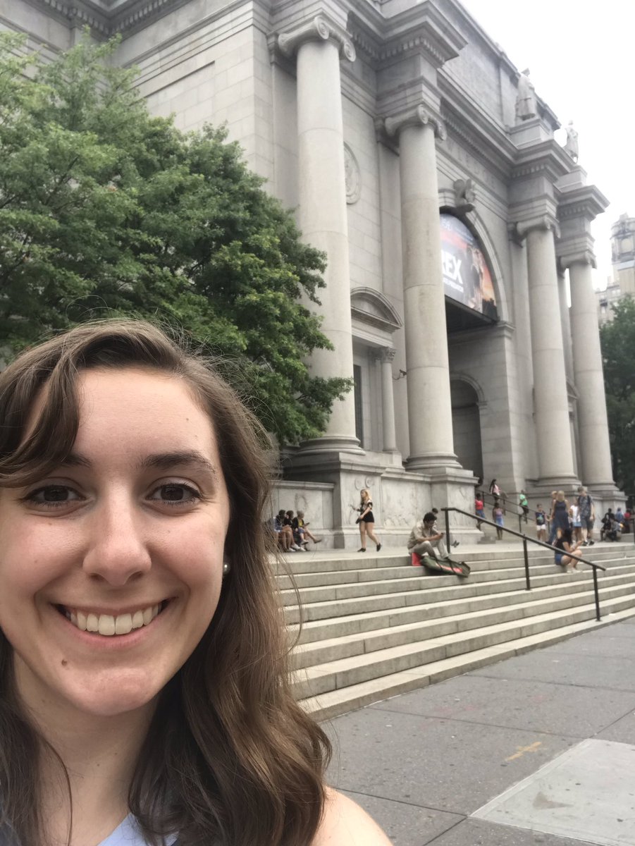rachelkuzma's tweet image. Working at the @AMNH this week!#measuringteethfordays #dissertationdata