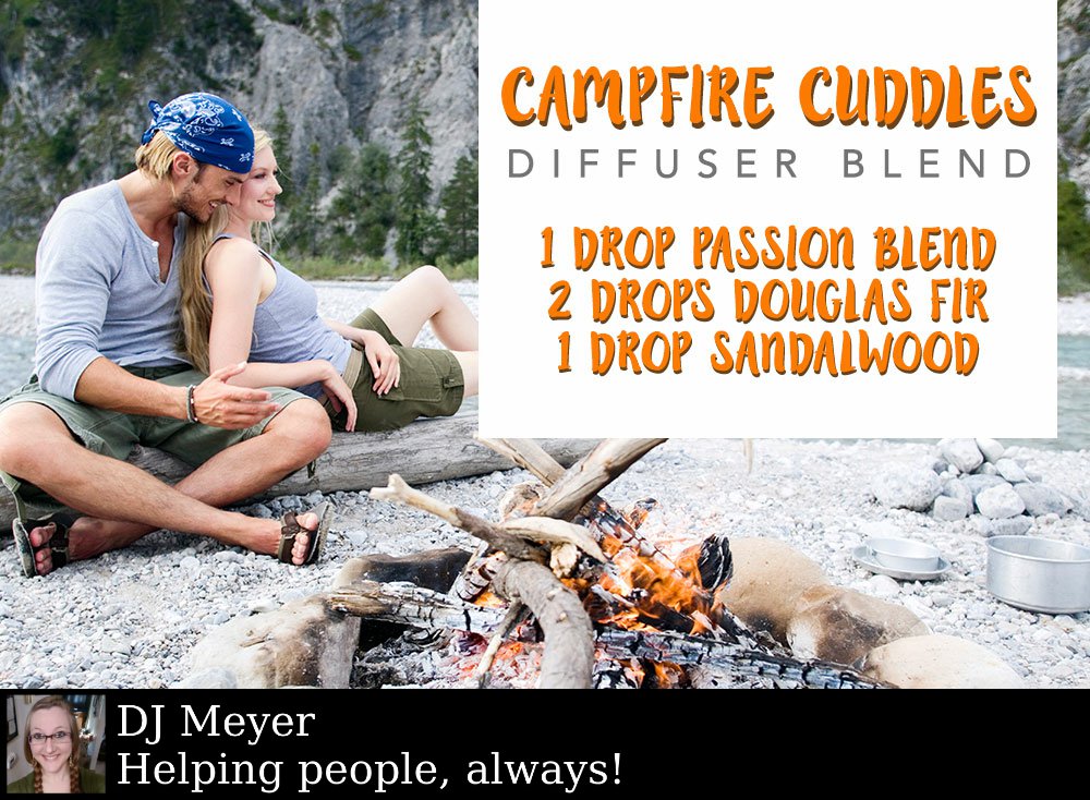 DJ83Meyer's tweet photo. I have another cherished diffuser blend for my outdoorsy romantics that I call Campfire Cuddles! https://t.co/D0hwgymHEu