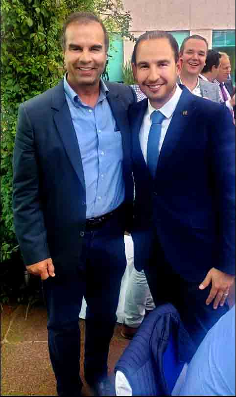 JorgeSalum's tweet photo. Esta tarde conversé con @MarkoCortes, presidente del CEN del PAN y @EnriqueVargasdV , presidente de la ANAC y alcalde de Huixquilucan. Trabajaremos con estrecha relación para #AvanzarJuntoS por mejores municipios. https://t.co/cRy3Z8W5TN