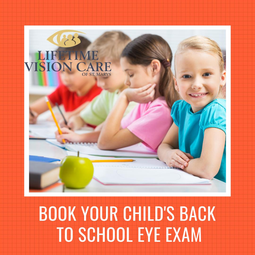 LifetimeStMarys's tweet image. Make eye exams part of your children&apos;s back-to-school check list!   Our appointments are filling fast for end of August! Click here for more information on signs that your child may have a vision problem: opto.ca/health-library…
#backtoschool #seeingislearning