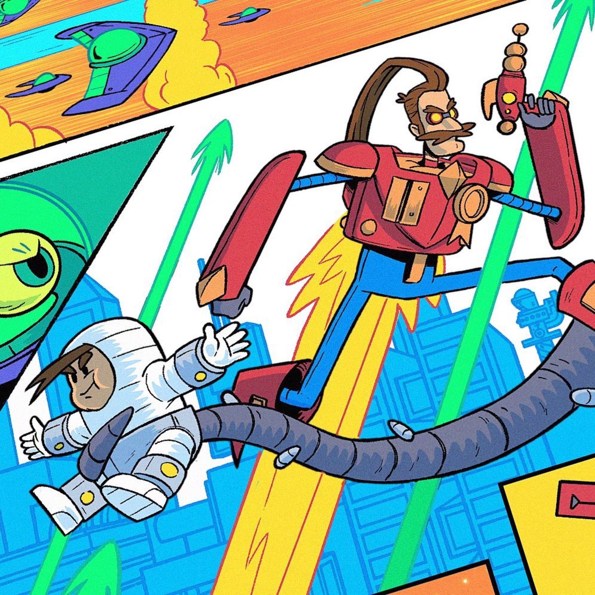 SpaceCaseComic's tweet photo. Issue #3 of #spacecasecomic is coming soon! https://t.co/vTuyJyoow9