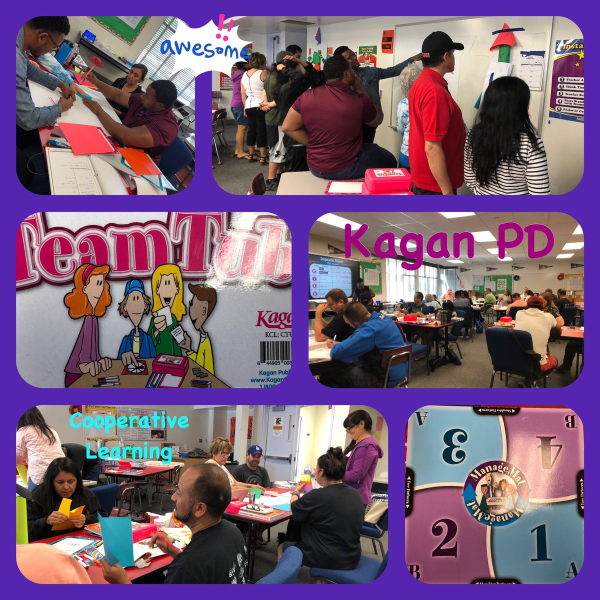 vistamiddle's tweet photo. Kagan Cooperative Learning PD continued today at Vista Middle School & Sports Medicine College Prep Magnet! #PositiveInterdependence #IndividualAccountability #EqualParticipation #SimultaneousInteraction
@LDNESchools @Kelly4LASchools @MsDamonte
@MaldonadoLAUSD @AustinLASchools https://t.co/ZUO5igT4gS