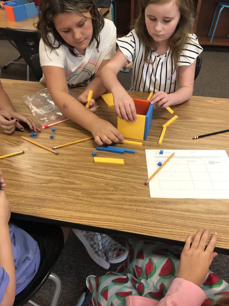 Jackson4thgrade's tweet photo. Place Value STEAM activities... learning is FUN!!#piratepride #mambrinoSTEAM #gonnabeagreatyear https://t.co/eoQSww3w2U
