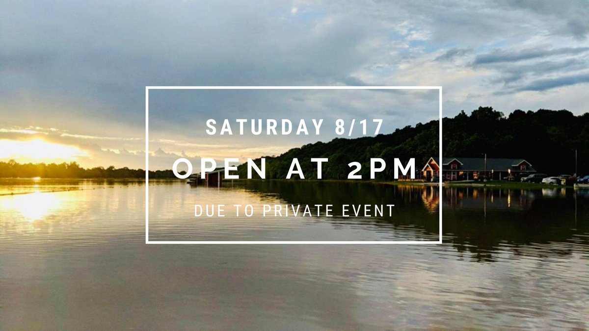 KatfishKatys's tweet photo. We will be CLOSED until 2pm on Saturday 8/17/19, for a private event. 

The Station House will open and resume its normal menu and published music schedule at 2pm! https://t.co/8wmHDZbJJG