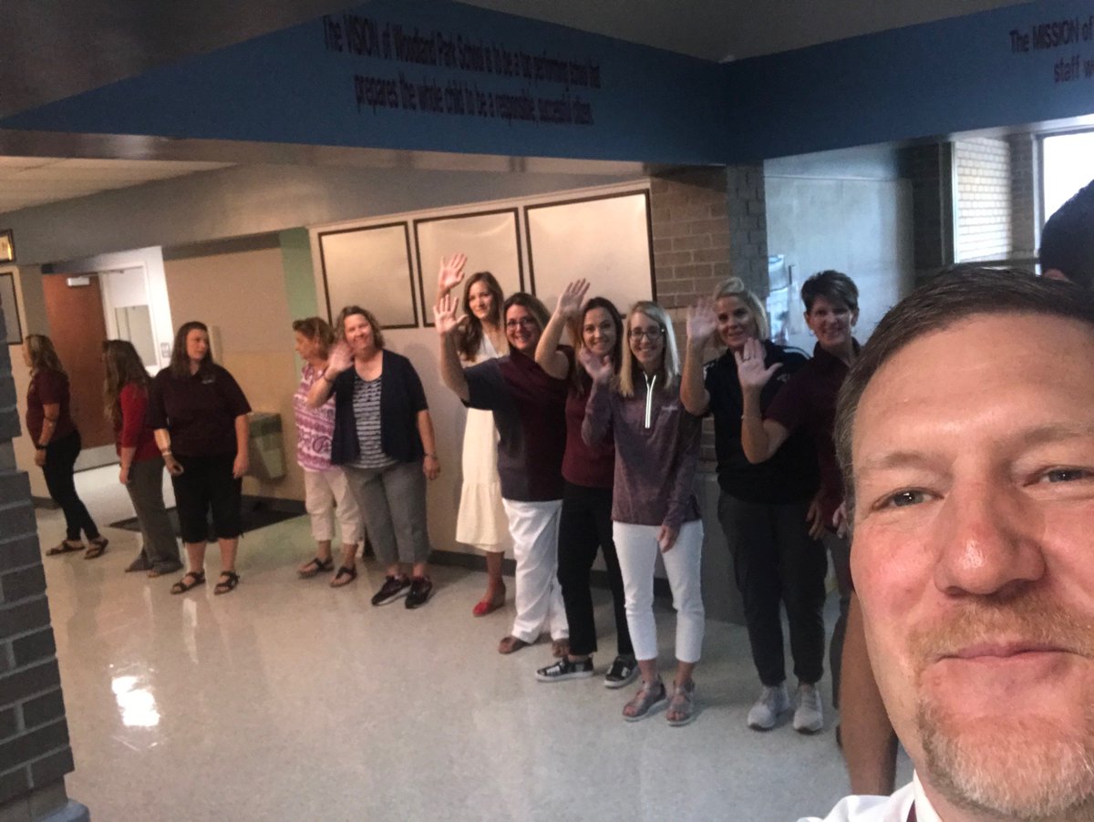WPelementary's tweet photo. First Day with Staff!  It was a GREAT Day to be a Panther!
#npspanthers https://t.co/HdVO2hY7aU