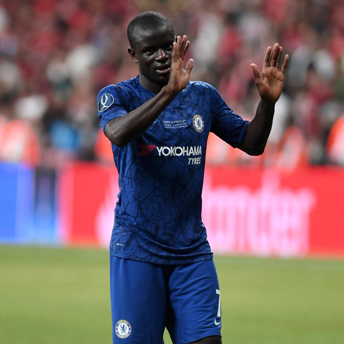 ChelseaFCinUSA's tweet photo. Most people can't play 120 minutes coming back from an injury - but @nglkante isn't most people 💪 https://t.co/iCjOeObLPn
