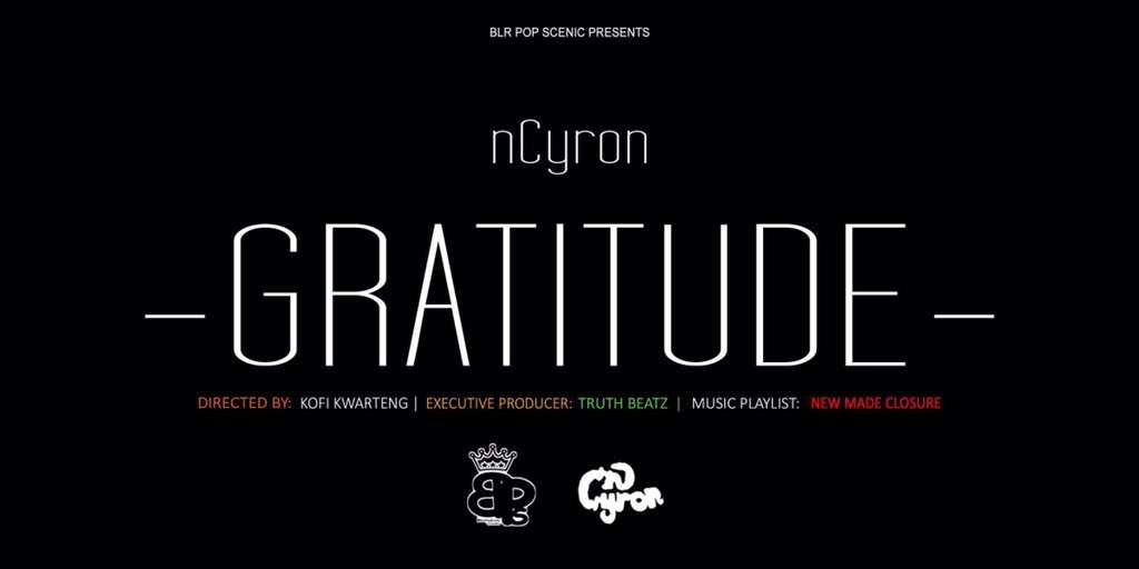 nCyron's tweet photo. Been Grateful From Day One. I Just Needed To Tell it On A Beat. This Friday, Dropping A Freestyle βGRATITUDEβ Telling How Grateful I Am For My Imperfections. ππ½ #nCyron #Gratitude #NewMadeClosure #BlrPopScenic. https://t.co/mo0Lqk1vQJ