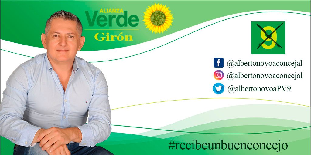 AlbertoNovoaPV9's tweet photo. Alberto Novoa Concejo Girón 20-23 🌻9 #recibeunbuenconcejo #eresgiron #concejogriron #albertonovoaconcejal 🌻9 https://t.co/DmgjANtEMv