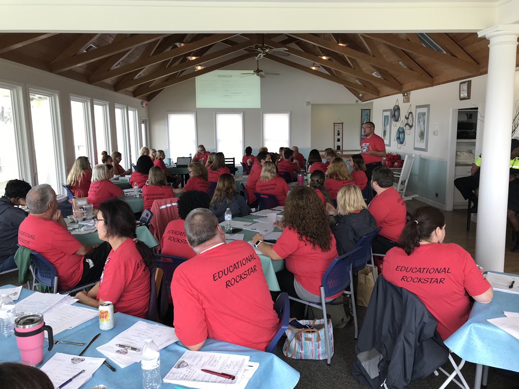 cg_bulldogs's tweet photo. The #bulldogteam gathered at Lockwood Folly today to kick off the 2019-2020 school year. We are excited to see our students and look forward to a great year! https://t.co/PRH0964QC2