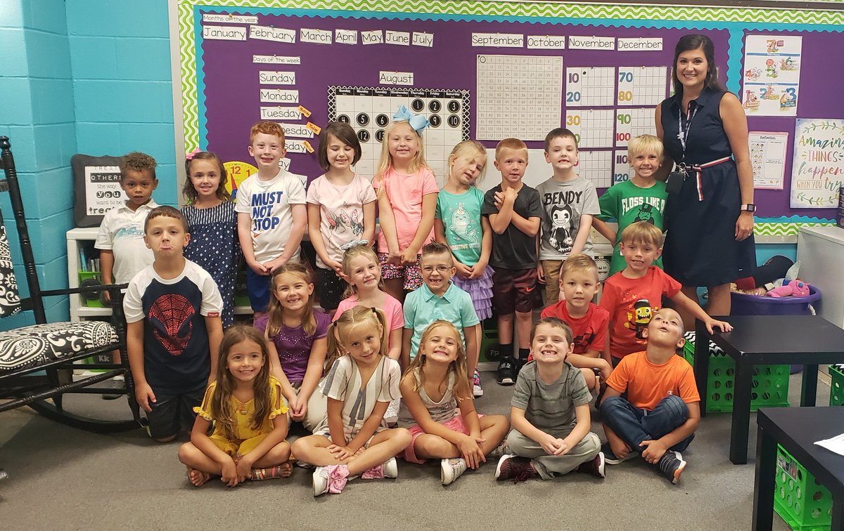 MrsDFirsties's tweet photo. These K/Firsties had a great first day of school!! #FirstDayOfSchool2019 #futureleaders https://t.co/nWjifwmcfx