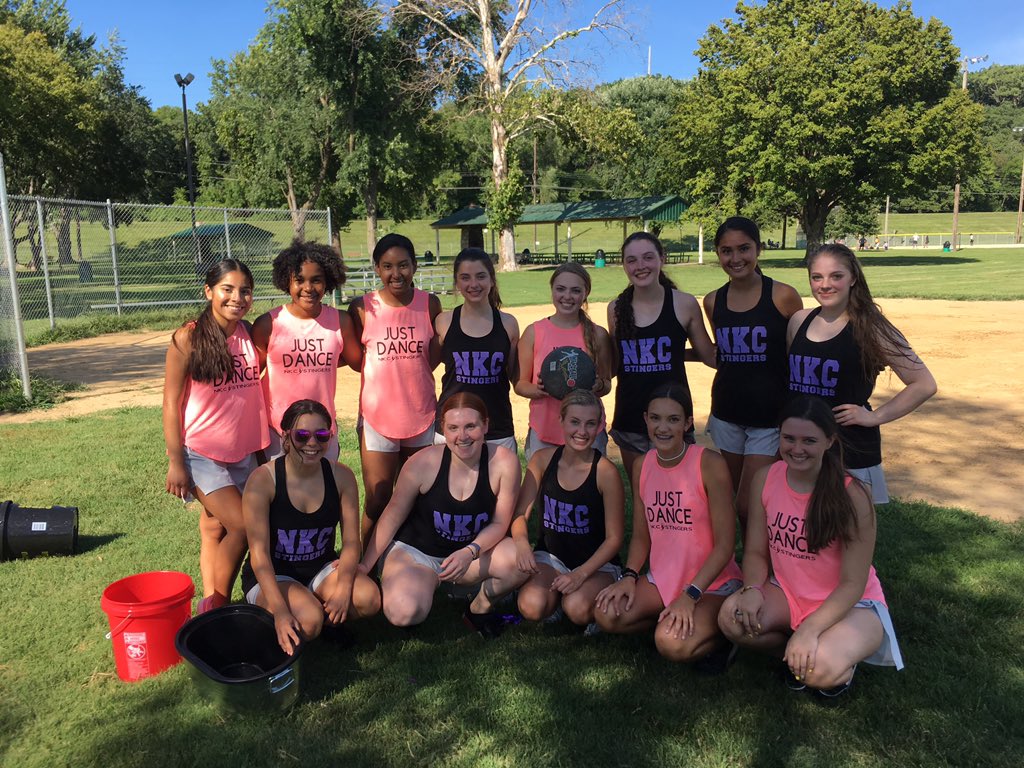 NKCStingers's tweet photo. First day of school fun! 
Field practice and then SURPRISE!!! Water ballon kickball!
.
.
Lesson learned: we are SUPER competitive 🤪 
#teamwork #strongertogether #nkcfirstday #workhardplayhard #northtowntrue https://t.co/jkfDvQOpZE