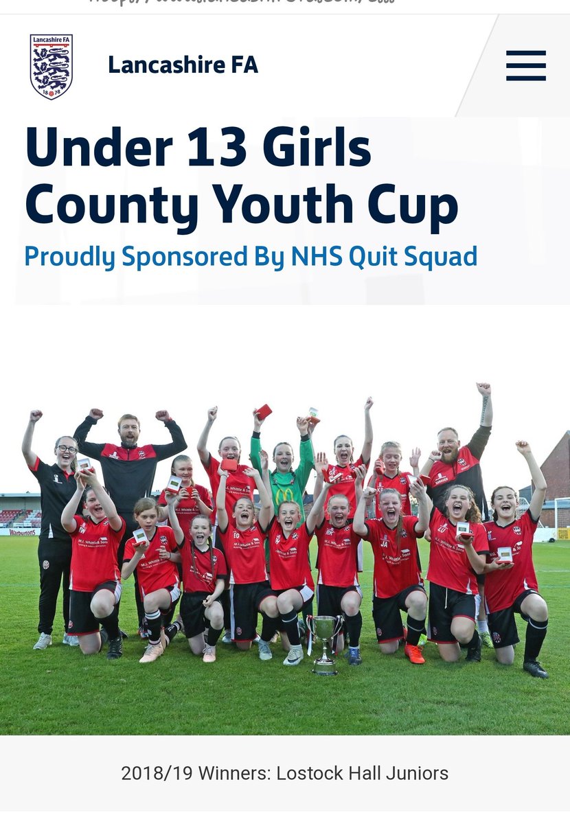 LhjfcL's tweet photo. 😍😍 the memories.. great competition and to play at the @LancashireFA county ground was an amazing experience for the players..!  

We Will be supporting @LHJFC_Girls all the way... come on girls!! https://t.co/UCHyOQP7TI