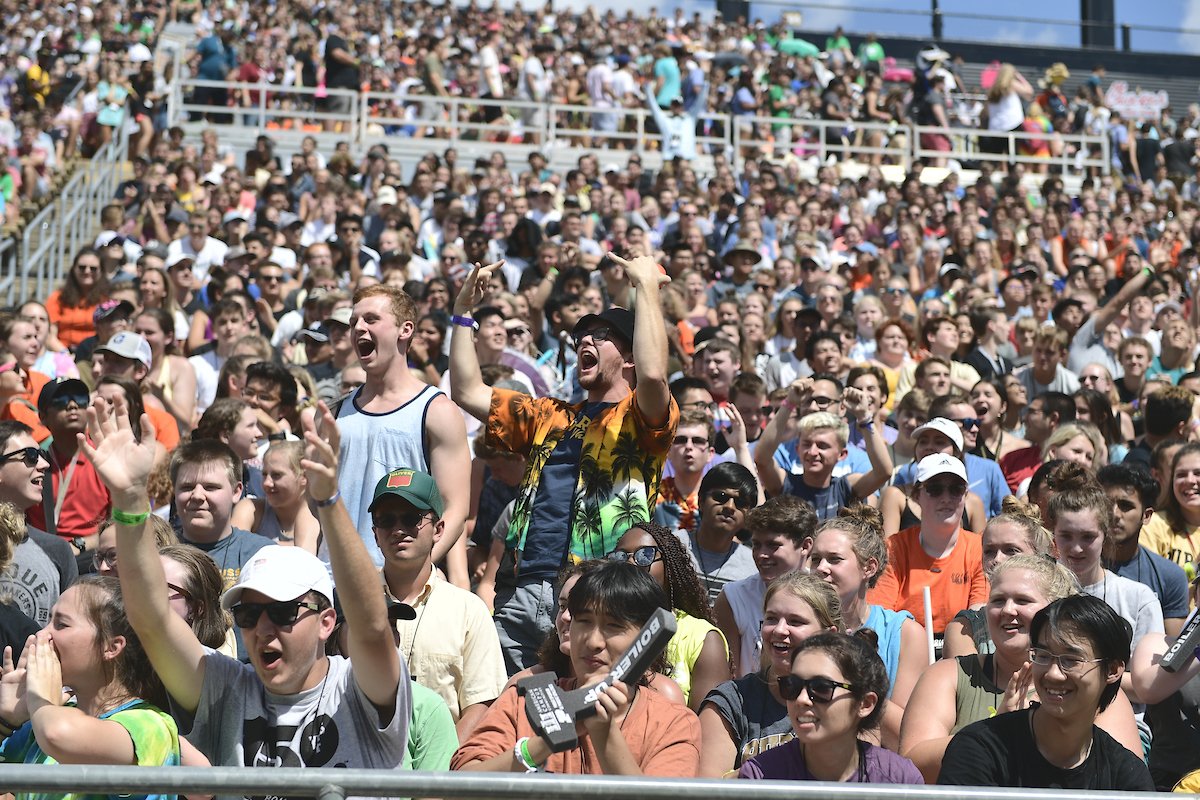 📸: Great time at #BGR2019 today. This freshman class is ready to make a lot of noise. 

#BoilerUp 🚂