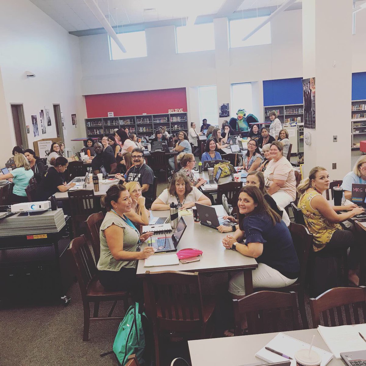 Klein ISD Elementary Inclusive Instruction teachers were in the house!! So grateful to be supporting these dynamic and invested educators!! #kisdmagicalmoments #KISDTeamSpedP2P #KleinFamily #backtoschool