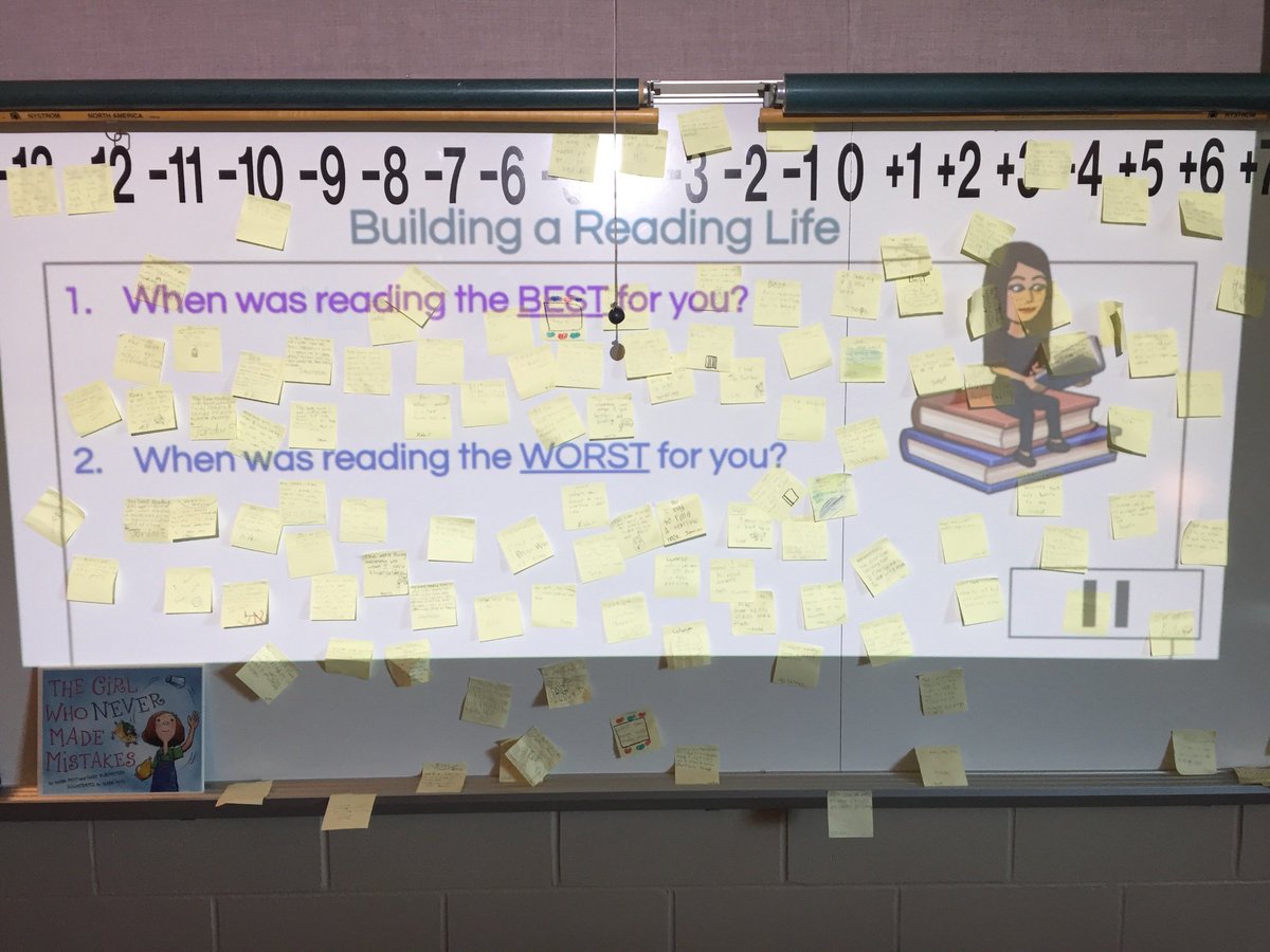 QuickClassFam's tweet photo. Today we rotated classes for the first time. It was so fun meeting all the other 5th graders! In ELA, we are going to be talking about building a reading life. Today, we shared stories about when reading was the best and worst for us. 
@theSMSD 
@SunflowerSMSD 
@KalisRyan https://t.co/K2wlYmzsoi