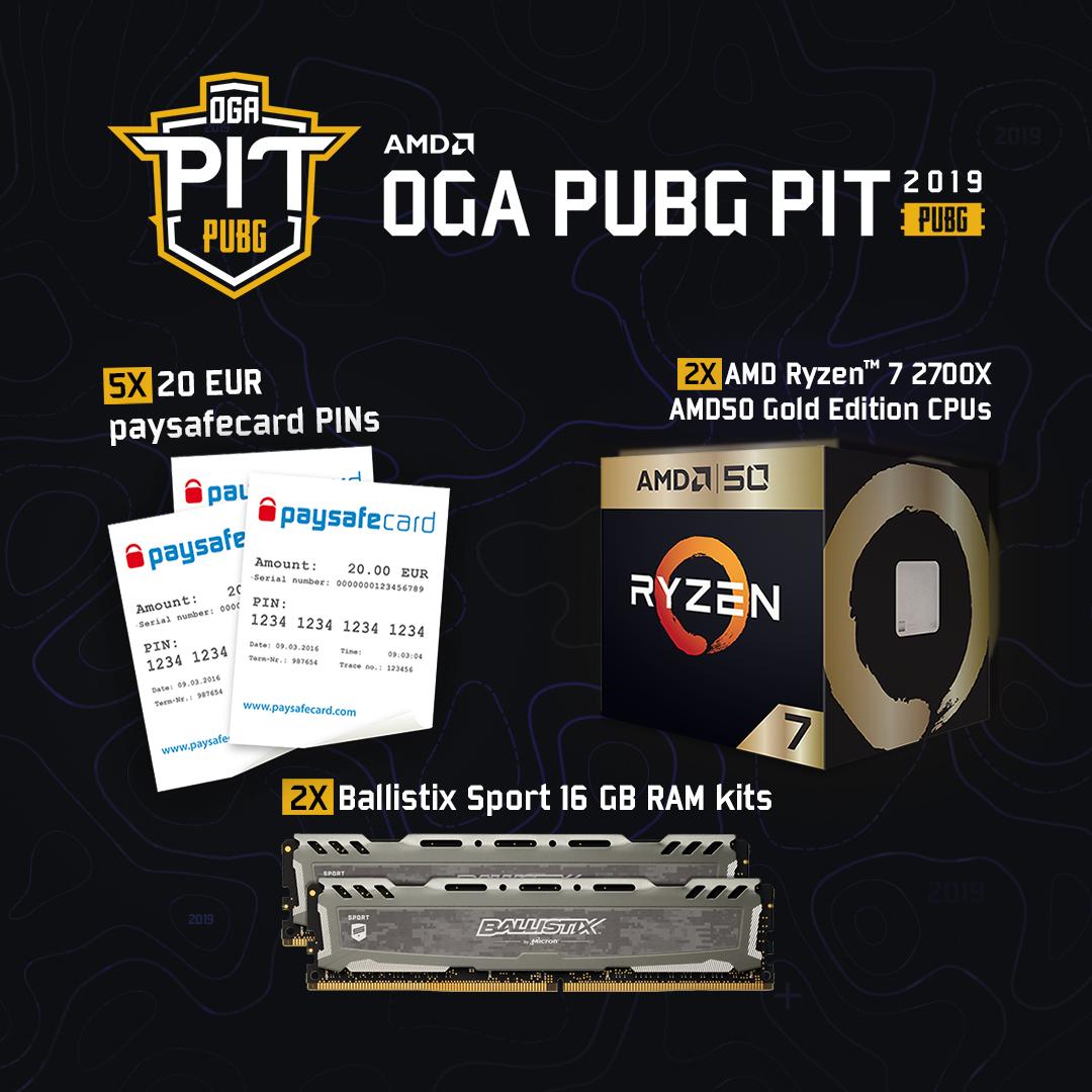ogapitseries's tweet photo. Join our awesome new #giveaway for a chance to win @AMDGaming CPUs, @ballistixgaming RAM and @paysafecard PINs!

Follow the link below!

➡️➡️ https://t.co/4uIdQMSRgq https://t.co/bz0F2T1hFU