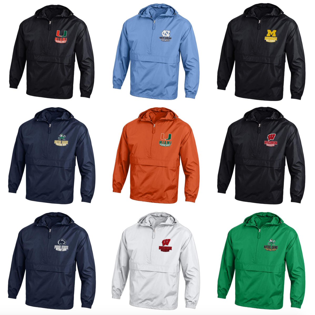 champion college jackets