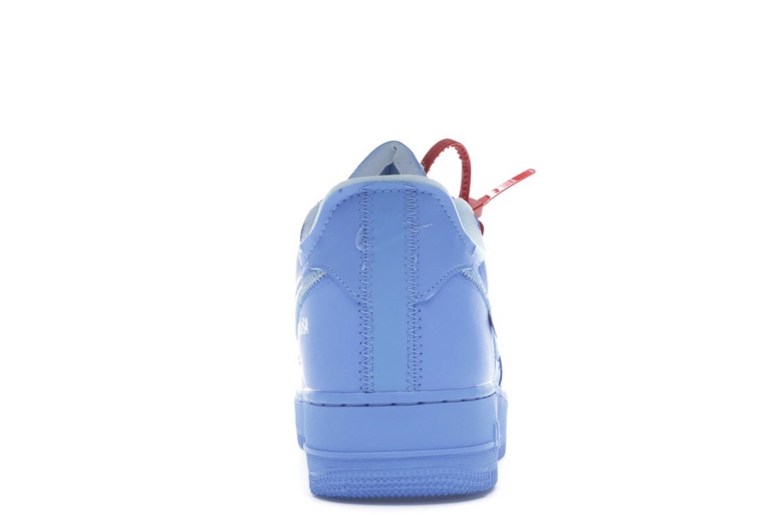 MaterialDope's tweet image. Off-white MCA University blue 
$85