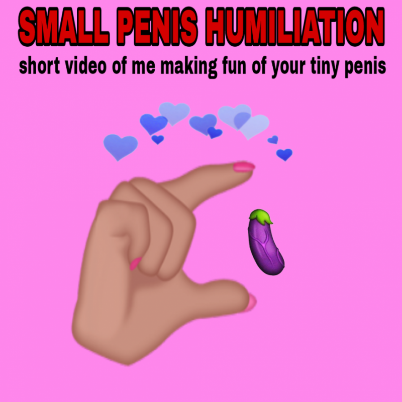https://www.manyvids.com/StoreItem/121492/Small-penis-HUMILIATION.