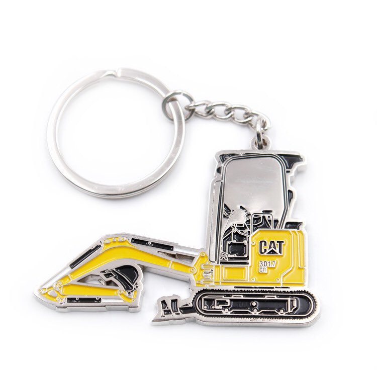 jaywang981's tweet photo. excavator keychains #digger keychains #keyrings #keychain https://t.co/beIOq3AME5