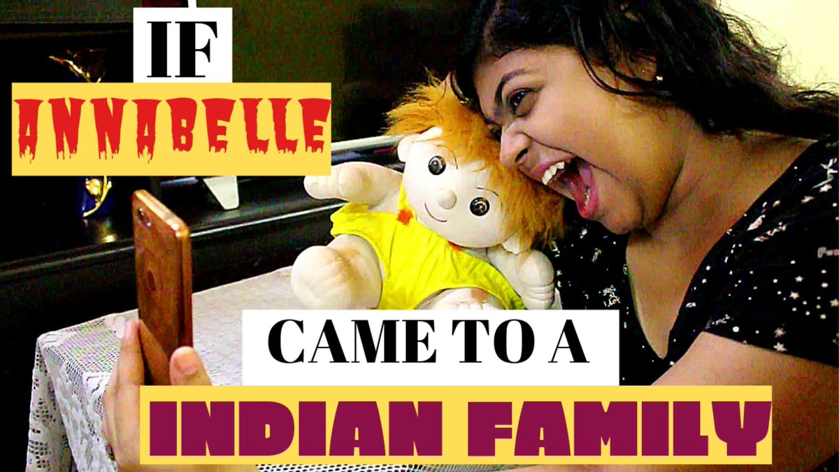 MoulikSubhankhi's tweet photo. Hey New video is here!!⠀
If Annabella came to an Indian family part 1😊⠀
Link is in my bio⠀
go watch and tell me how is it in the comments !!⠀🤣🤣
#indianyoutuber #youtuber #comedy #indiancomedy #indianyoutubers #annabe #annabellecomedy #horror #hindicomedy https://t.co/lNVoXwRCJe