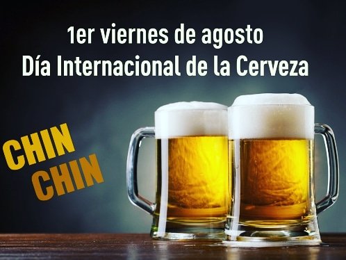 MedinaRichard_'s tweet photo. Hoy Primer Viernes de Agosto y 
Día Internacional de la Cerveza!!
Osea señores @entregrados tienen una ardua tarea el día de hoy por si no lo sabían pues entérese!!
A celebrar.... https://t.co/GiwXbClEpX