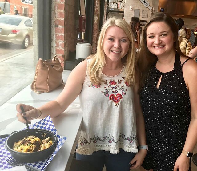 FlyingPigOKC's tweet photo. Why yes, the loaded Mac &amp; Cheese is big enough to share, if you really want to... #loadedmacandcheese #thecollectiveokc @CallAFoodTruck @natlfoodtruckassoc #YesWeCater #BestBBQOKC #BestFoodTruckOKC #EatMorePork #BBQNation https://t.co/w0uUOs6p4R https://t.co/A5nJp8oE0Z
